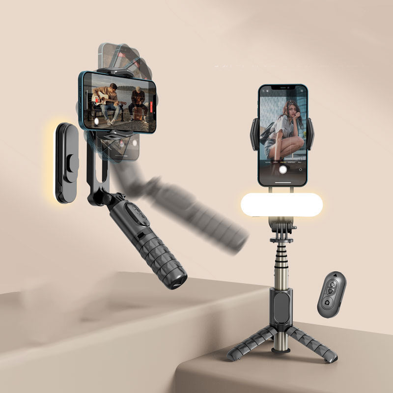 3-in-1 Handheld Gimbal, Bluetooth Selfie Stick & Tripod – Perfect for Vlogging