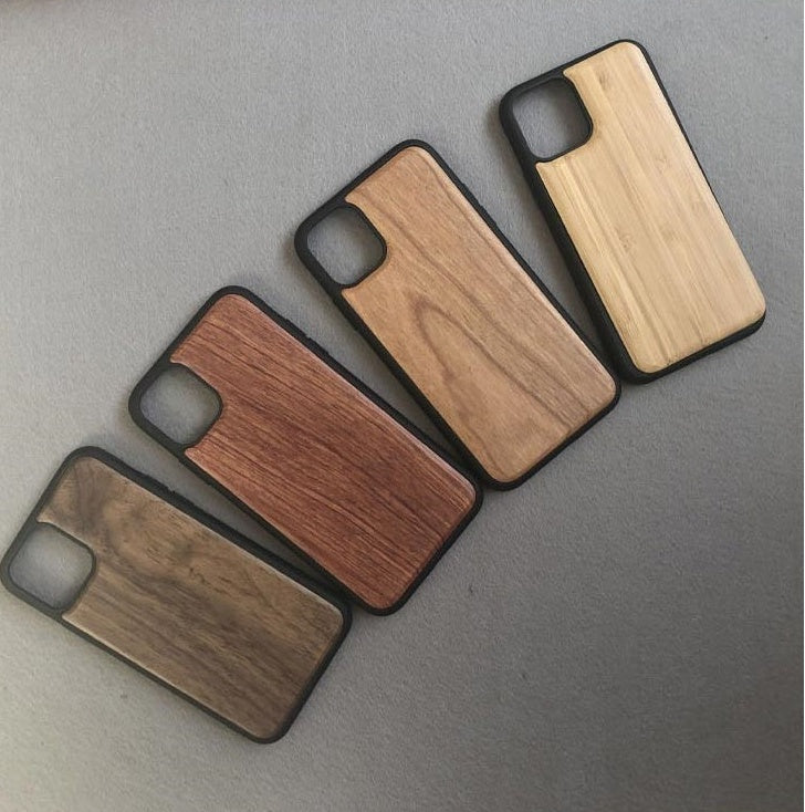 Wood Meets Tech – Universal Wooden Phone Case for Every Phone & Case