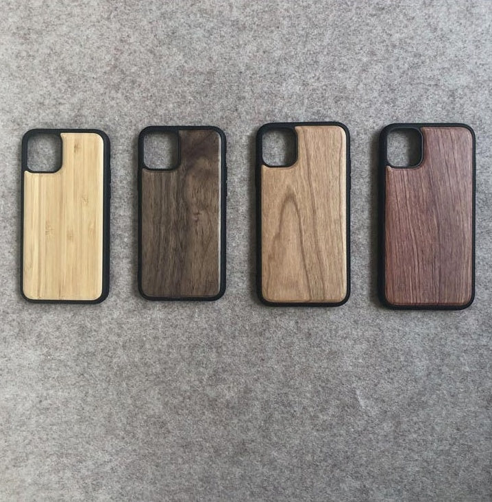 Wood Meets Tech – Universal Wooden Phone Case for Every Phone & Case