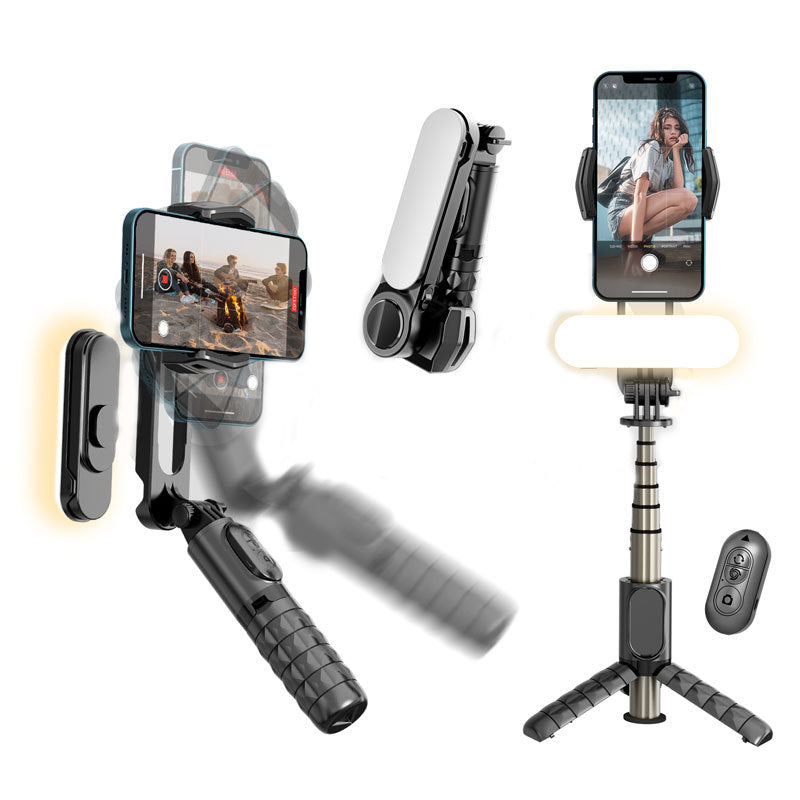 3-in-1 Handheld Gimbal, Bluetooth Selfie Stick & Tripod – Perfect for Vlogging