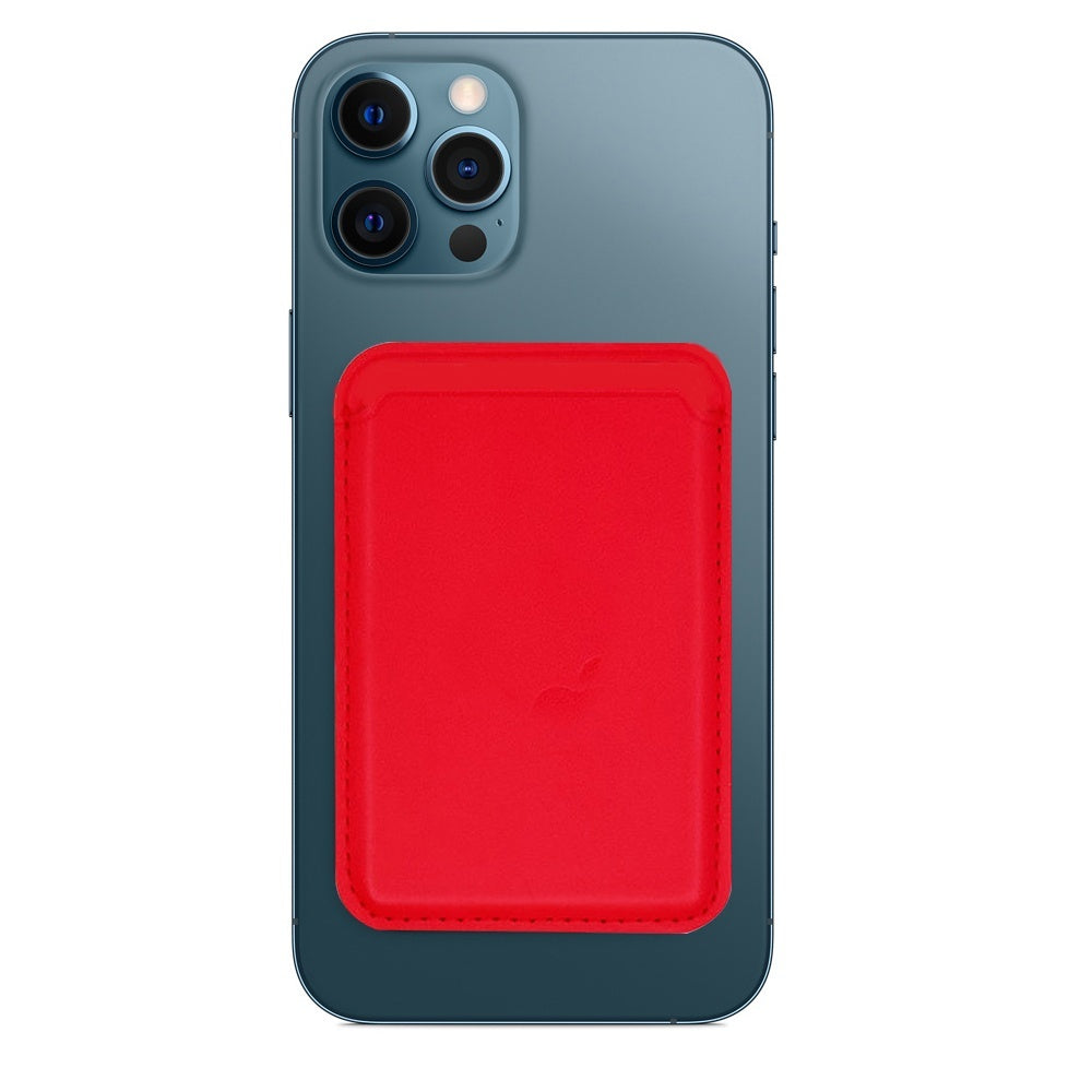 AuraTech MagSafe Magnetic Leather Card Holder Case – Fits iPhone 12/13/14 Pro Max